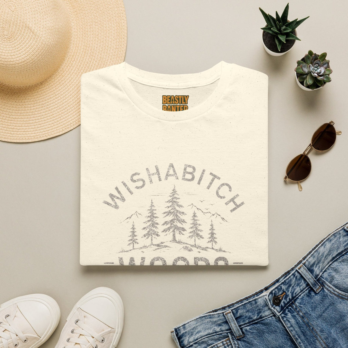 Wishabitch Woods T-Shirt - Beastly Banter
