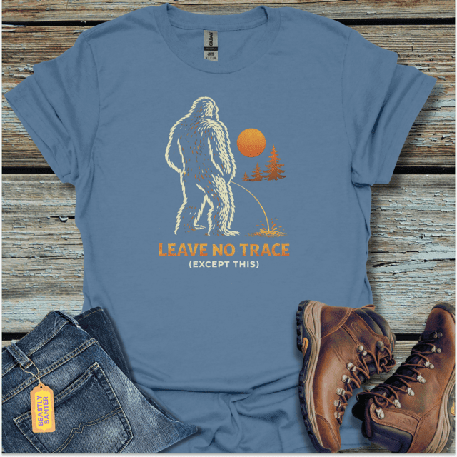 Leave No Trace Bigfoot T-Shirt - Beastly Banter