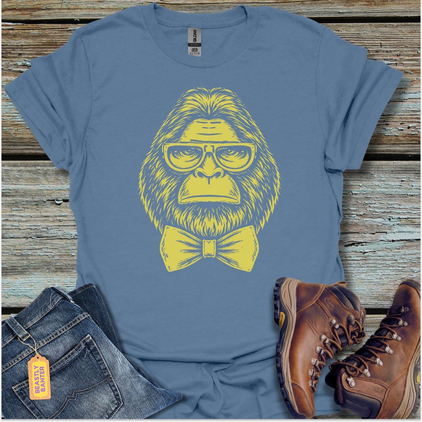Professor Bigfoot T-Shirt - Beastly Banter