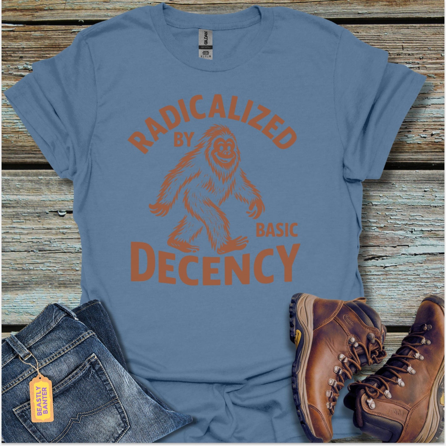 Bigfoot Radicalized T-Shirt - Beastly Banter