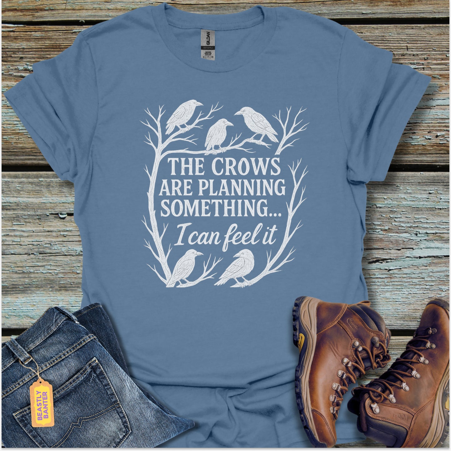Crows Are Up To Something T-Shirt