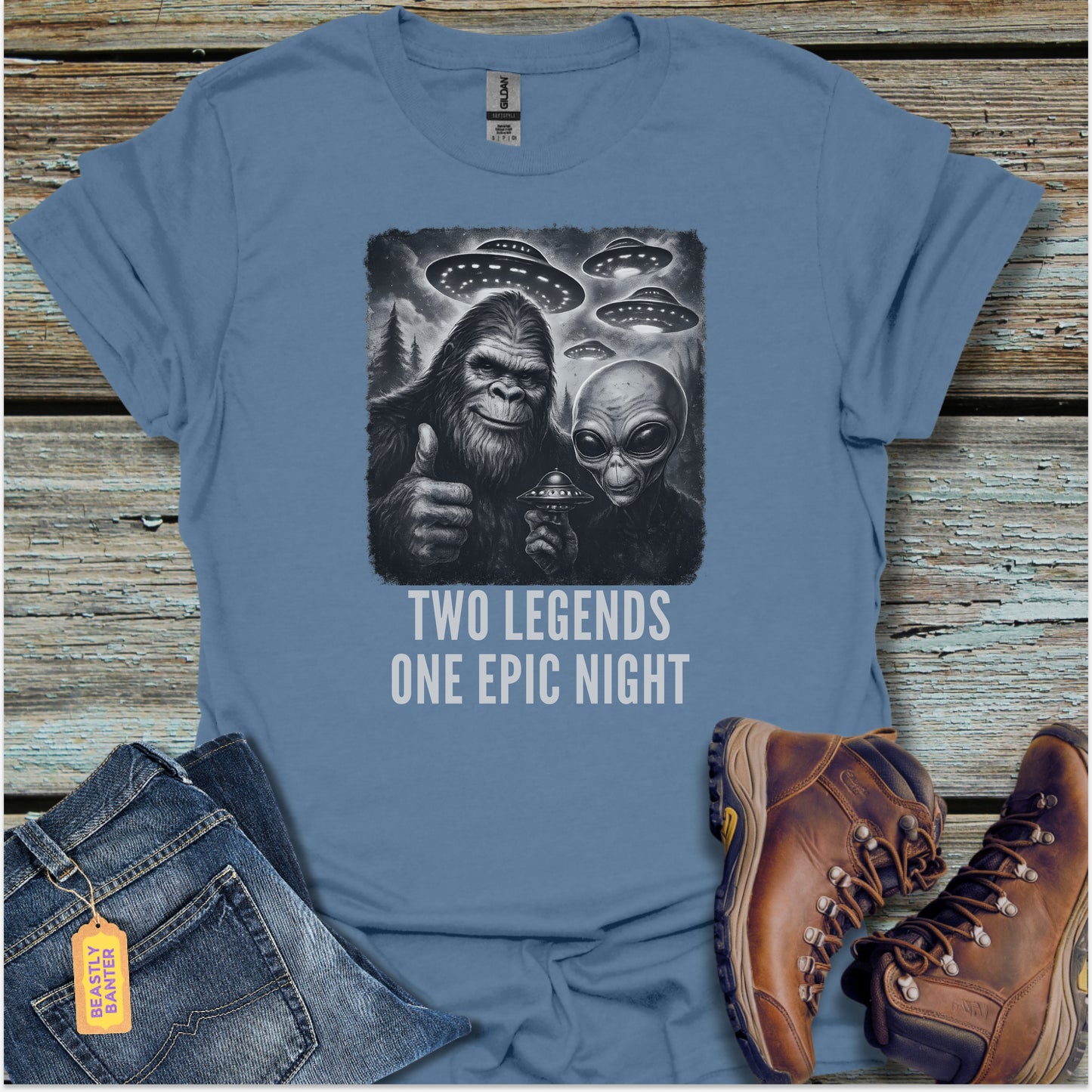 Two Legends Bigfoot T-Shirt