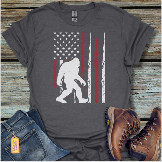 Bigfoot Walks Free T-Shirt