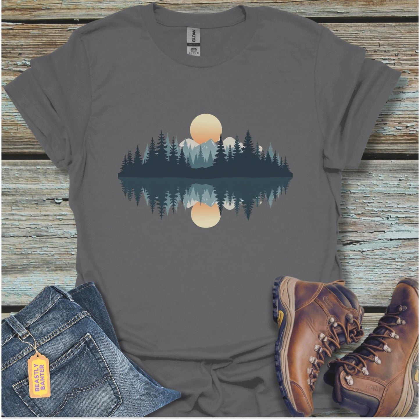 Reflections at Dusk T-Shirt - Beastly Banter