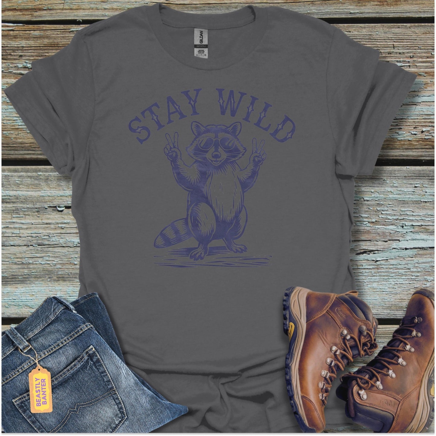 Stay Wild T-Shirt - Beastly Banter