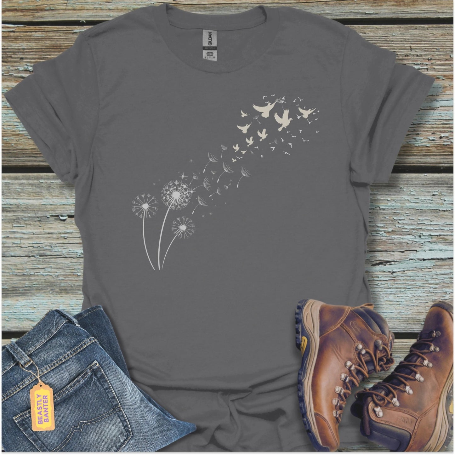 Dandelion Flight T-Shirt - Beastly Banter