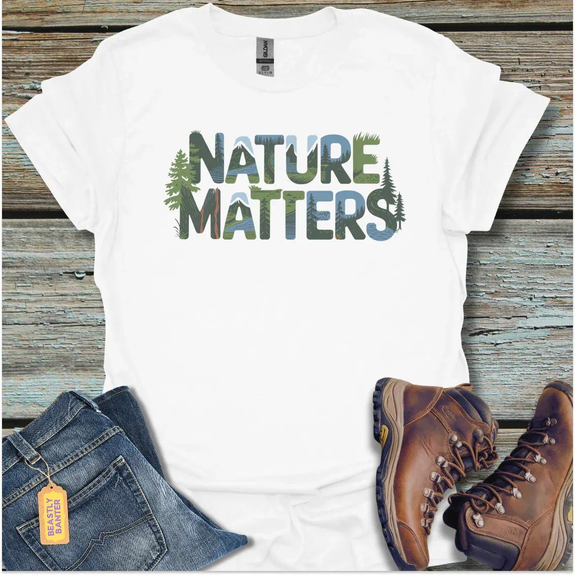 Nature Matters T-Shirt – Obvious Truth Edition - Beastly Banter