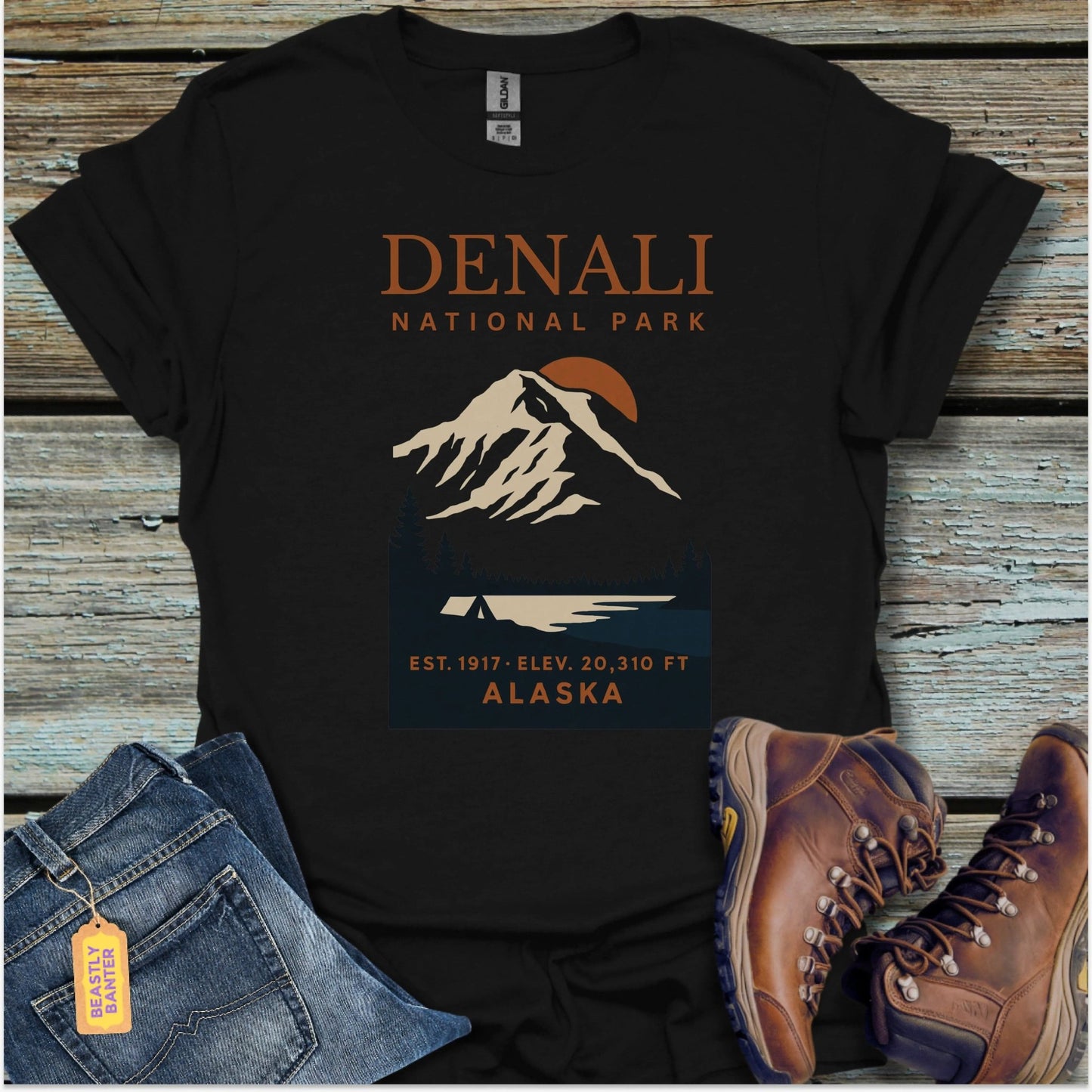 Denali National Park T-Shirt - Beastly Banter