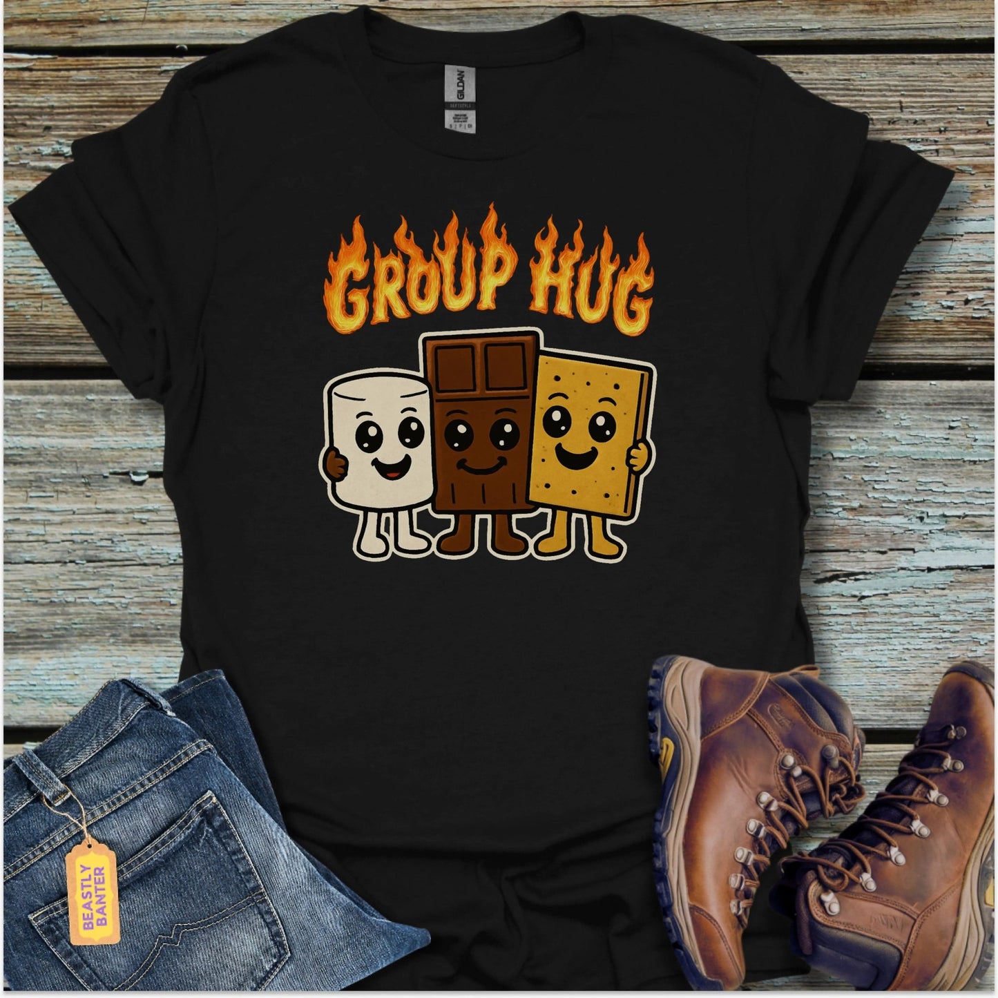 Group Hug S’mores T-Shirt - Beastly Banter