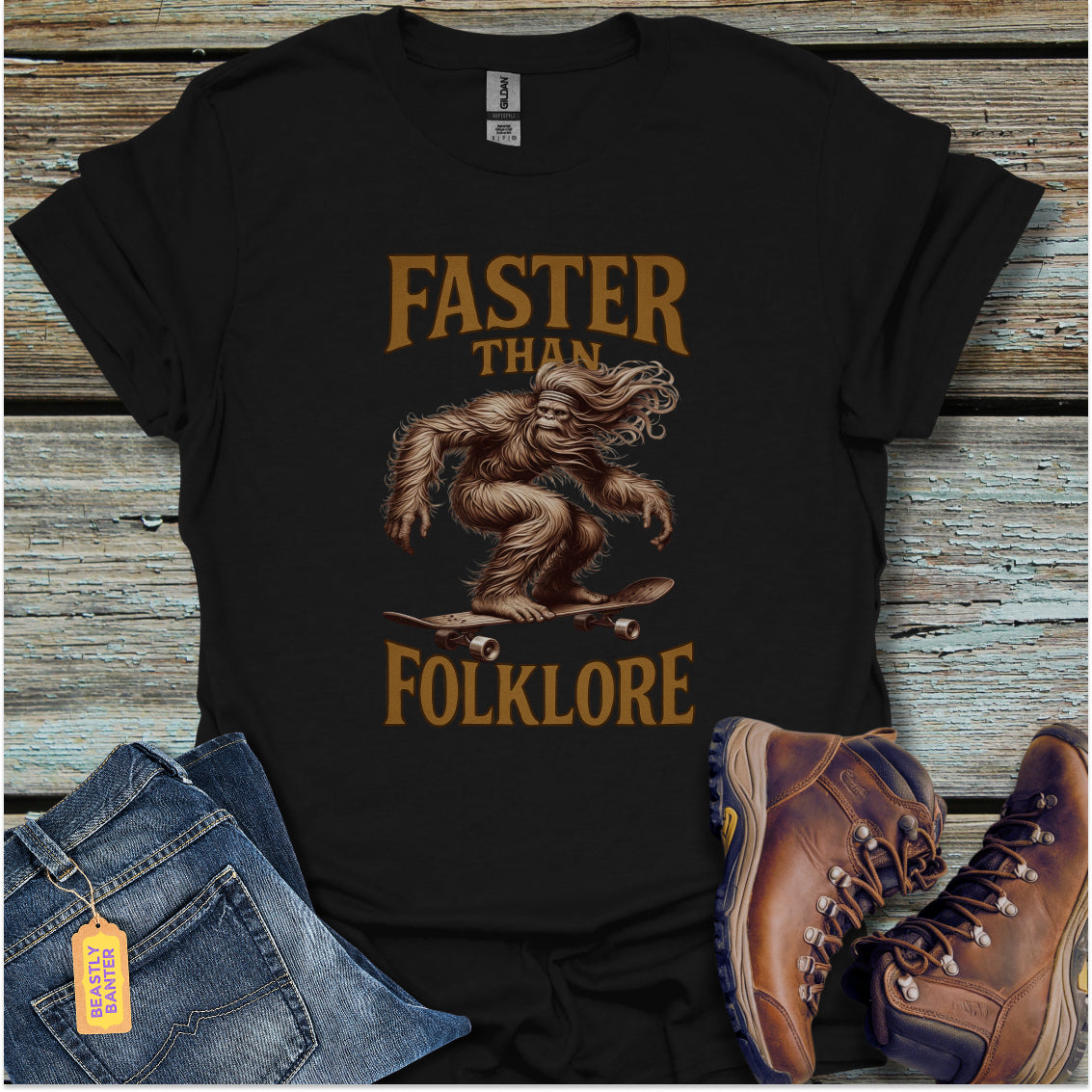 Bigfoot Faster Than Folklore
