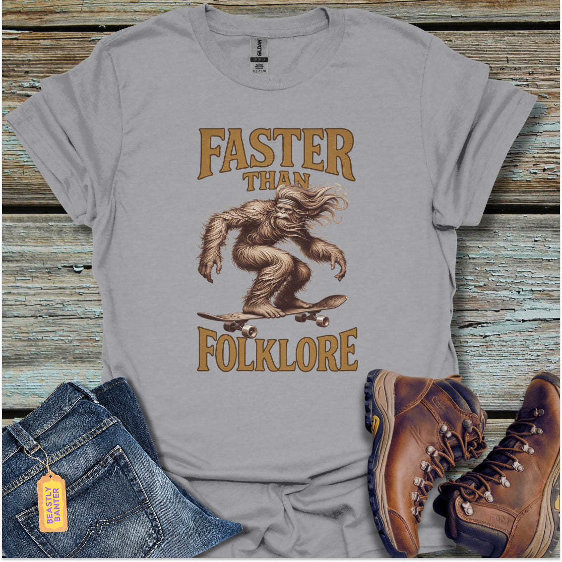 Bigfoot Faster Than Folklore