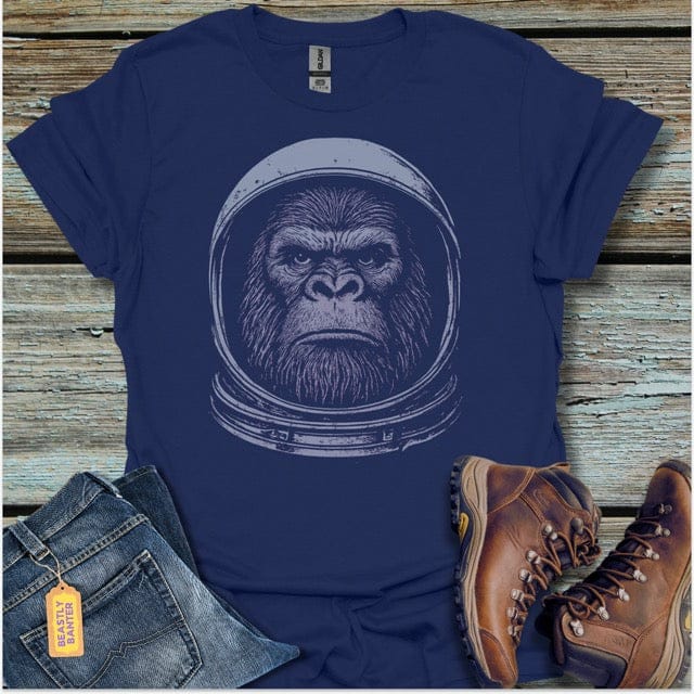 Bigfoot in Space T-Shirt - Beastly Banter