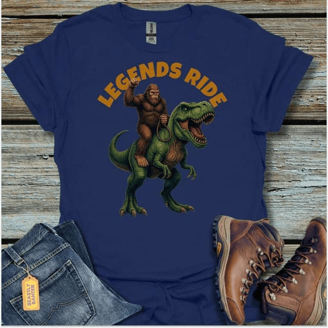 Legends Ride Bigfoot T-Shirt - Beastly Banter