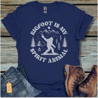 Bigfoot Is My Spirit Animal T-Shirt - Beastly Banter