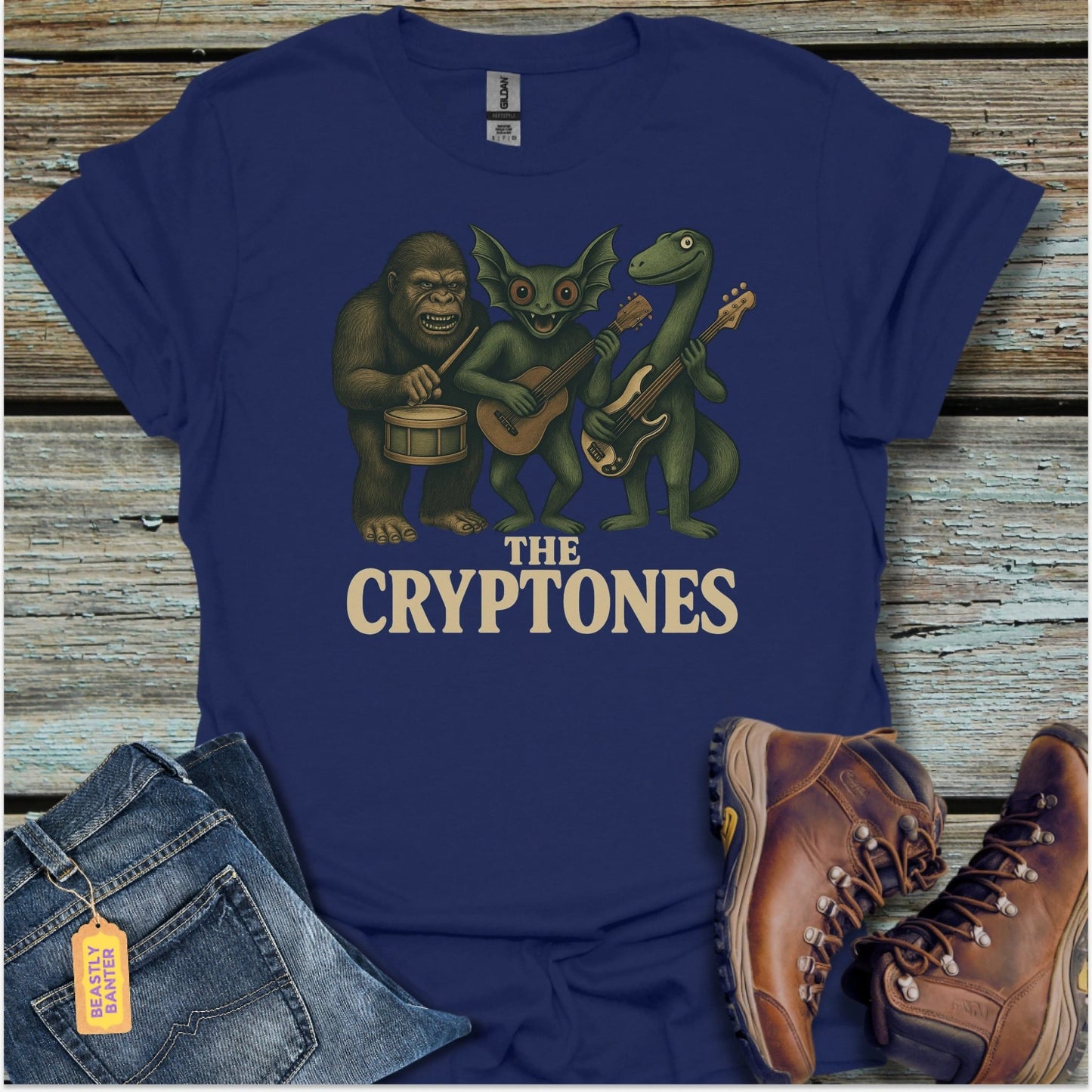 The Cryptones Bigfoot T-Shirt - Beastly Banter