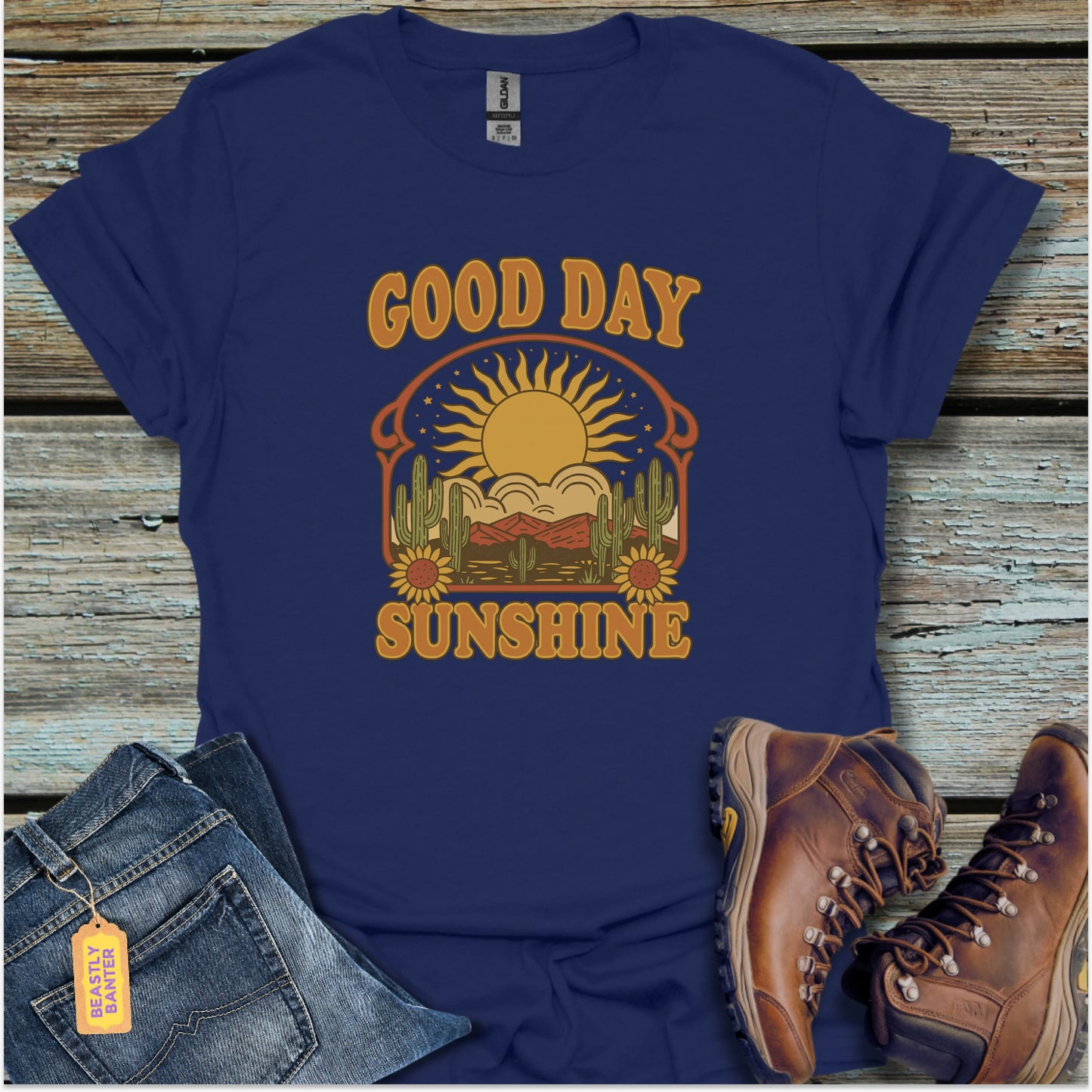 Good Day Sunshine Hiking T-Shirt