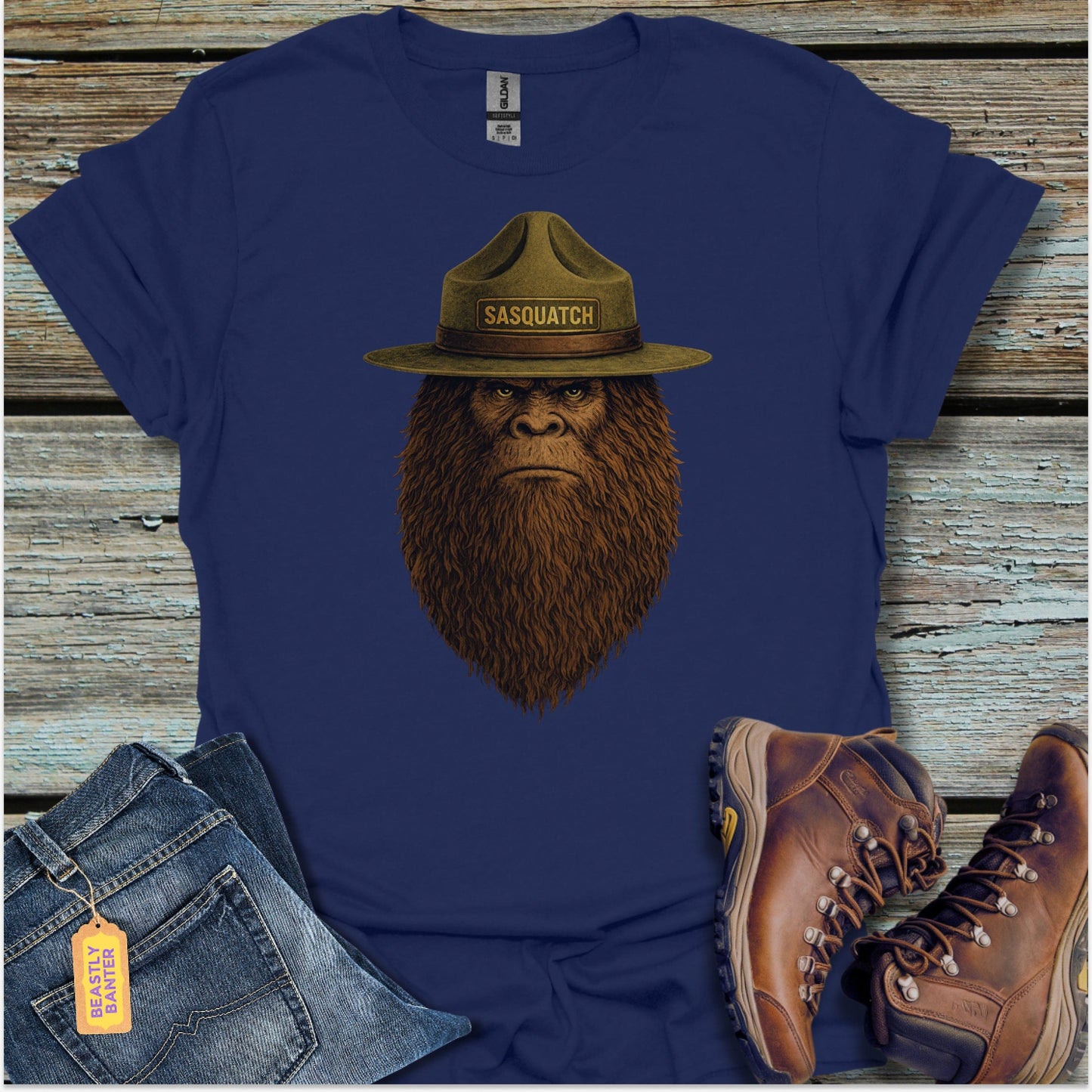 Sasquatch Ranger T-Shirt - Beastly Banter