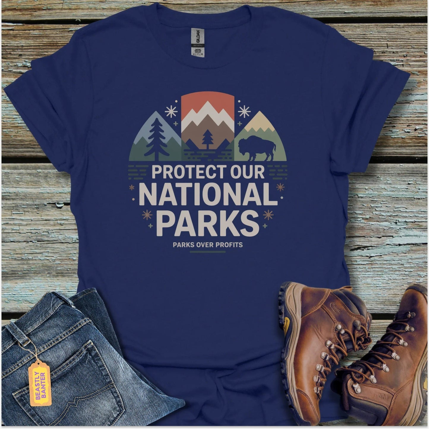 Protect National Parks T-Shirt - Beastly Banter