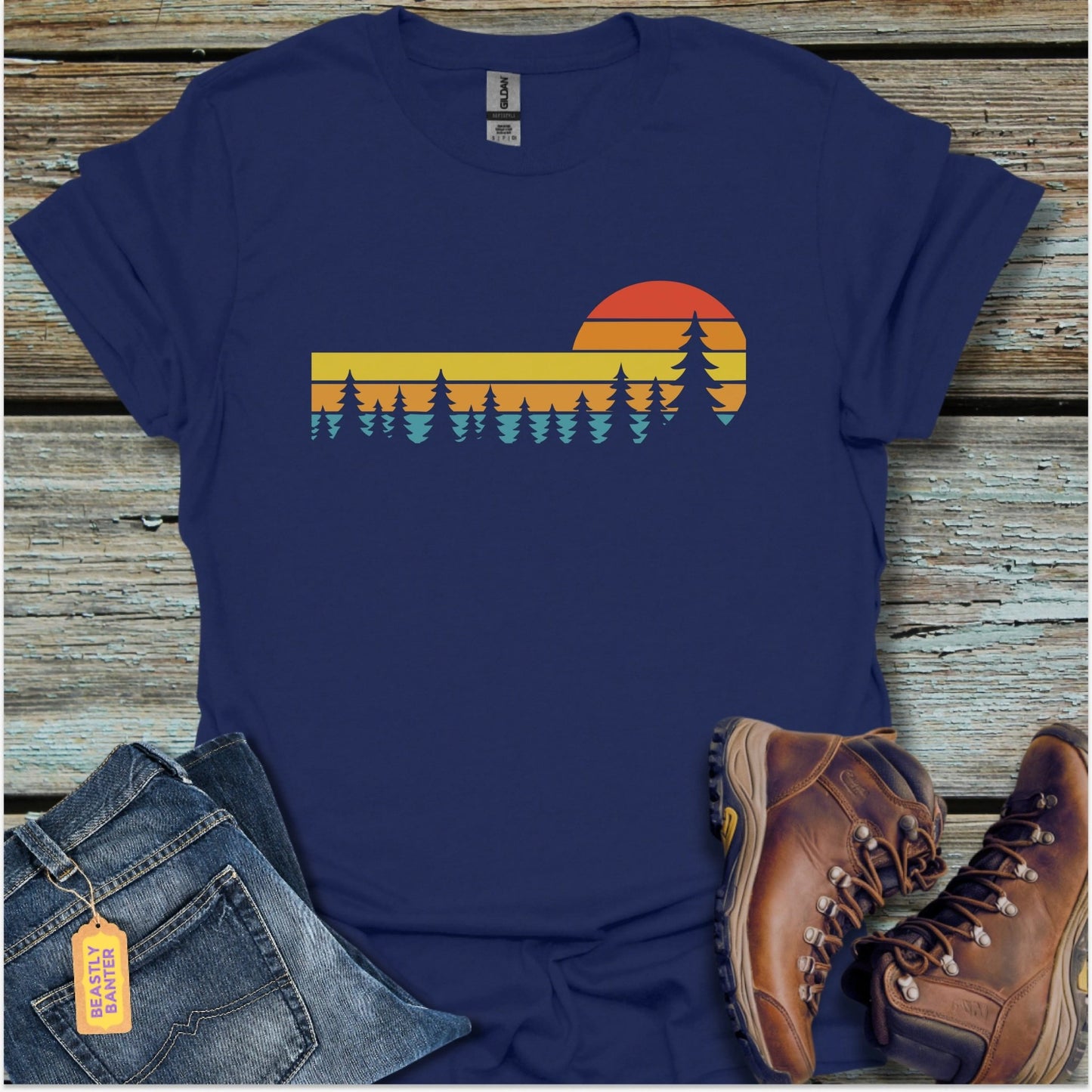 Forest Sunset T-Shirt - Beastly Banter