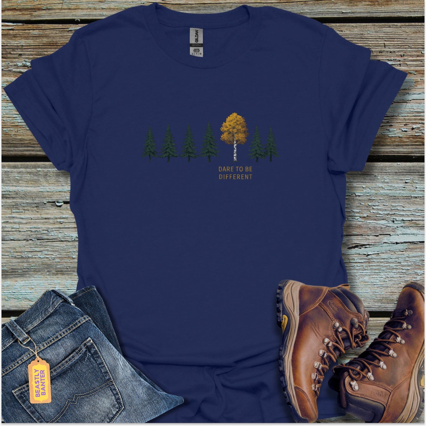 Dare To Be Different T-Shirt - Beastly Banter