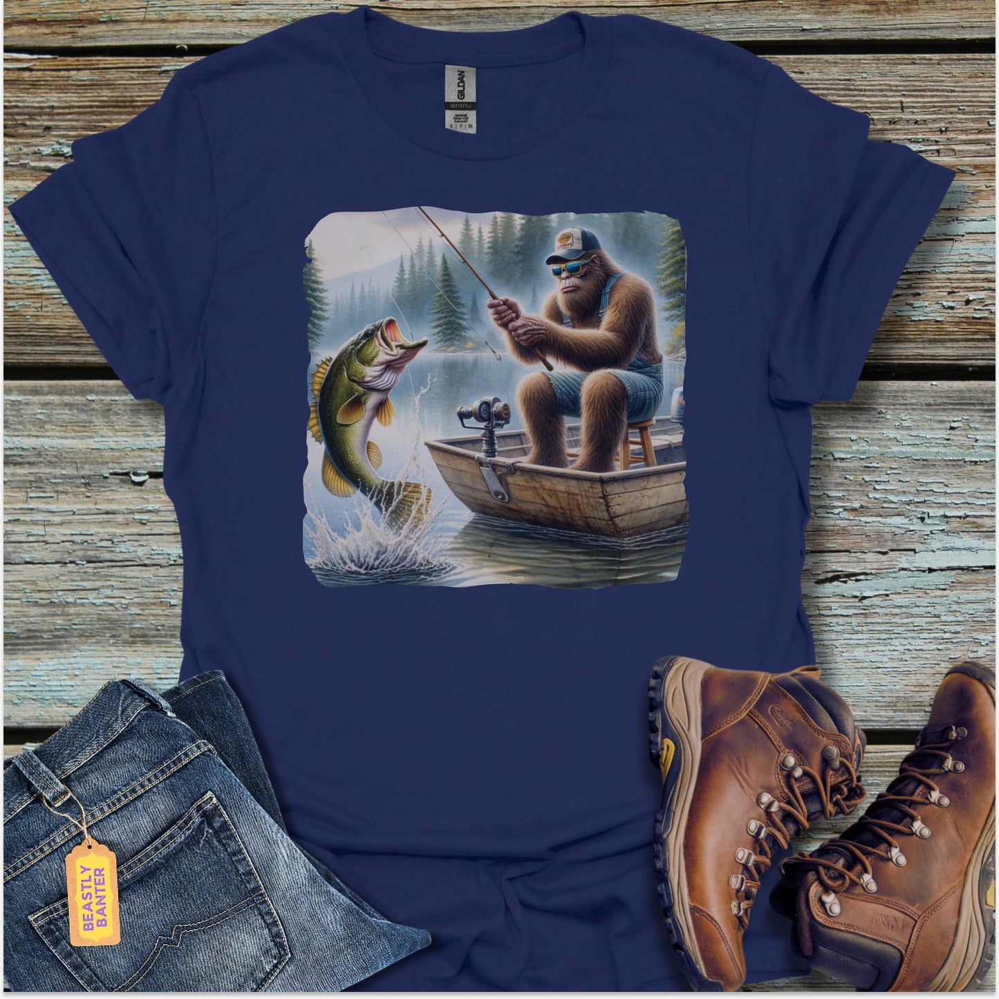 Lake Legend Bigfoot T-Shirt - Beastly Banter