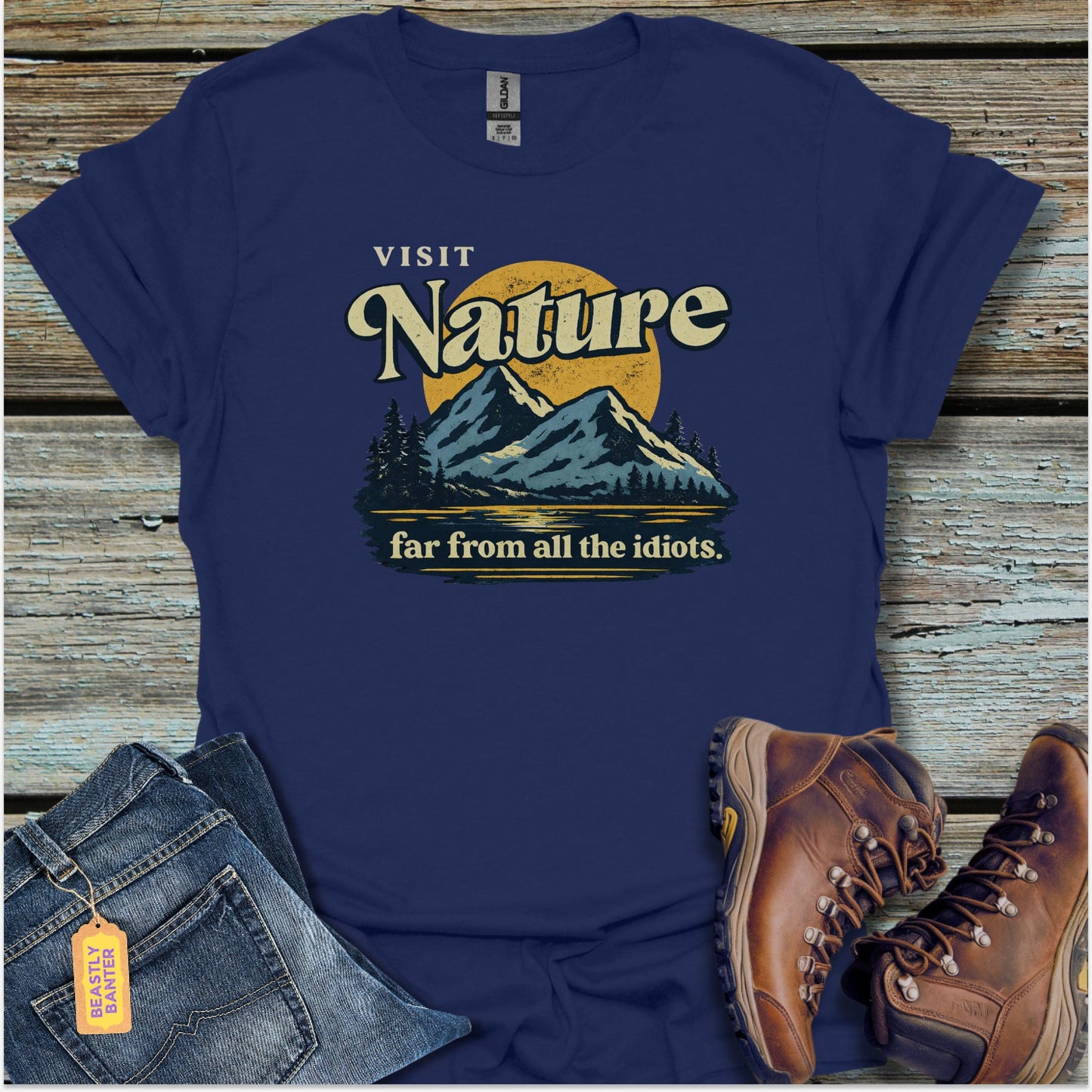 Visit Nature T-Shirt - Beastly Banter