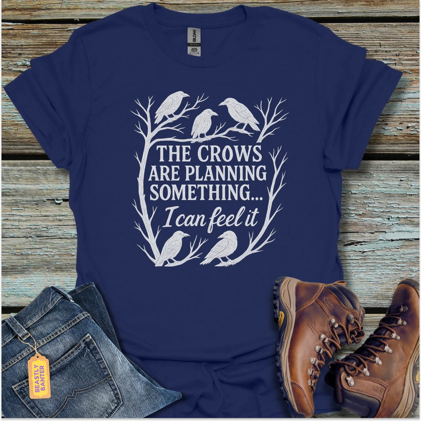 Crows Are Up To Something T-Shirt