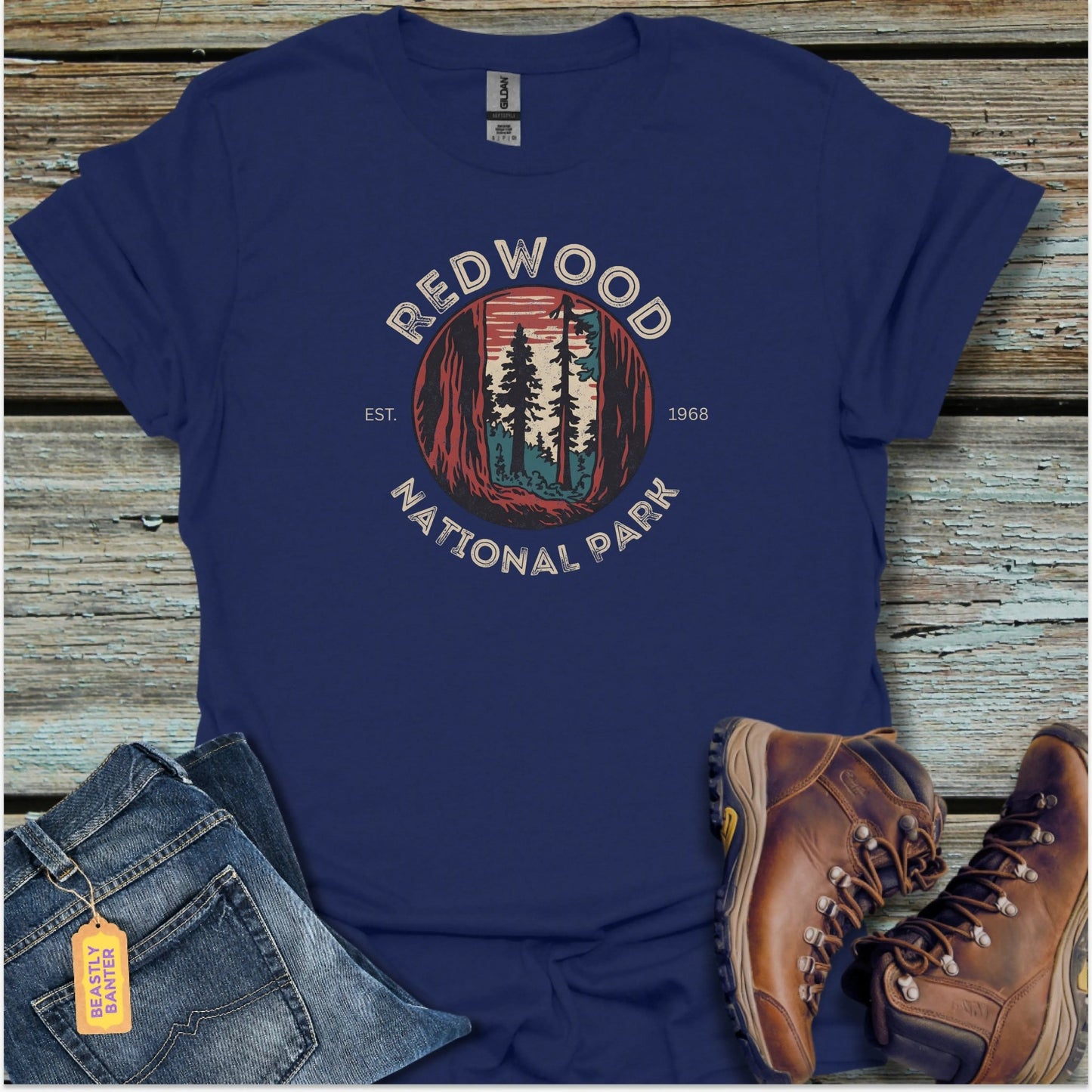 Redwood National Park T-Shirt - Beastly Banter