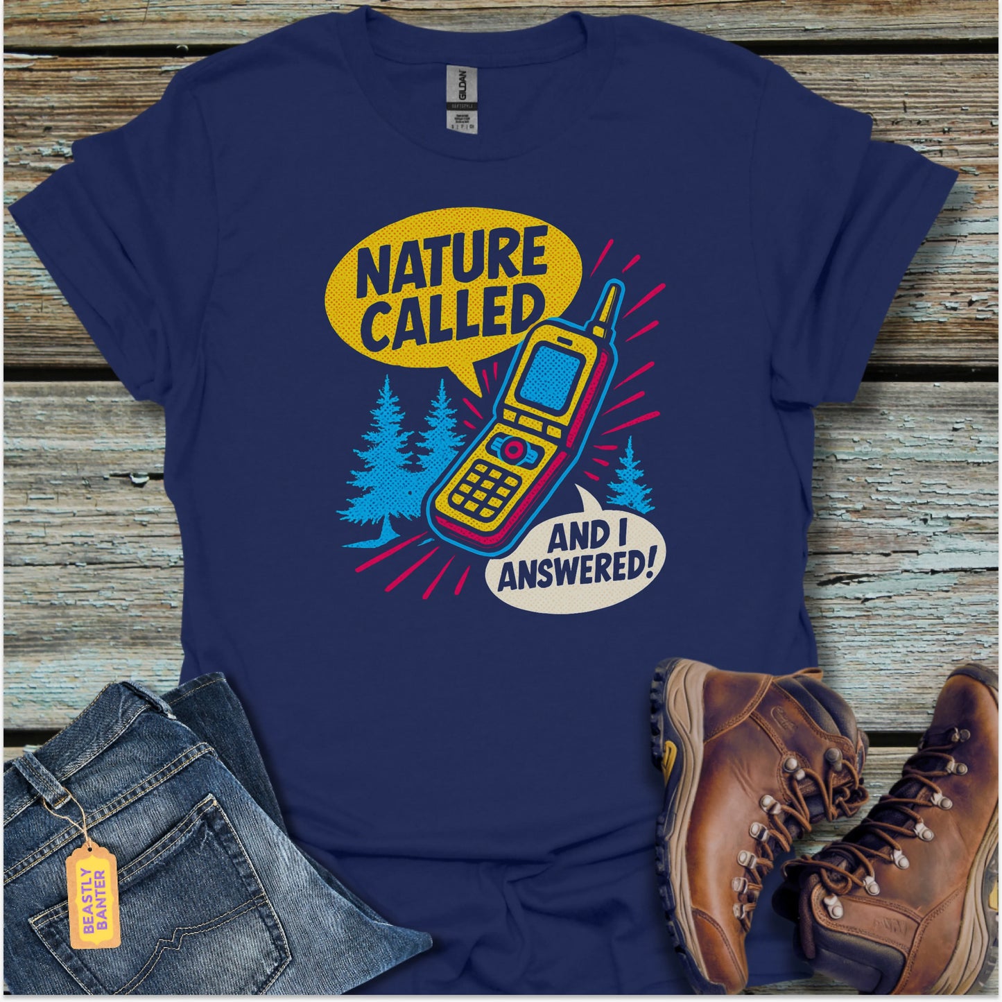 Nature Called Hiking T-Shirt