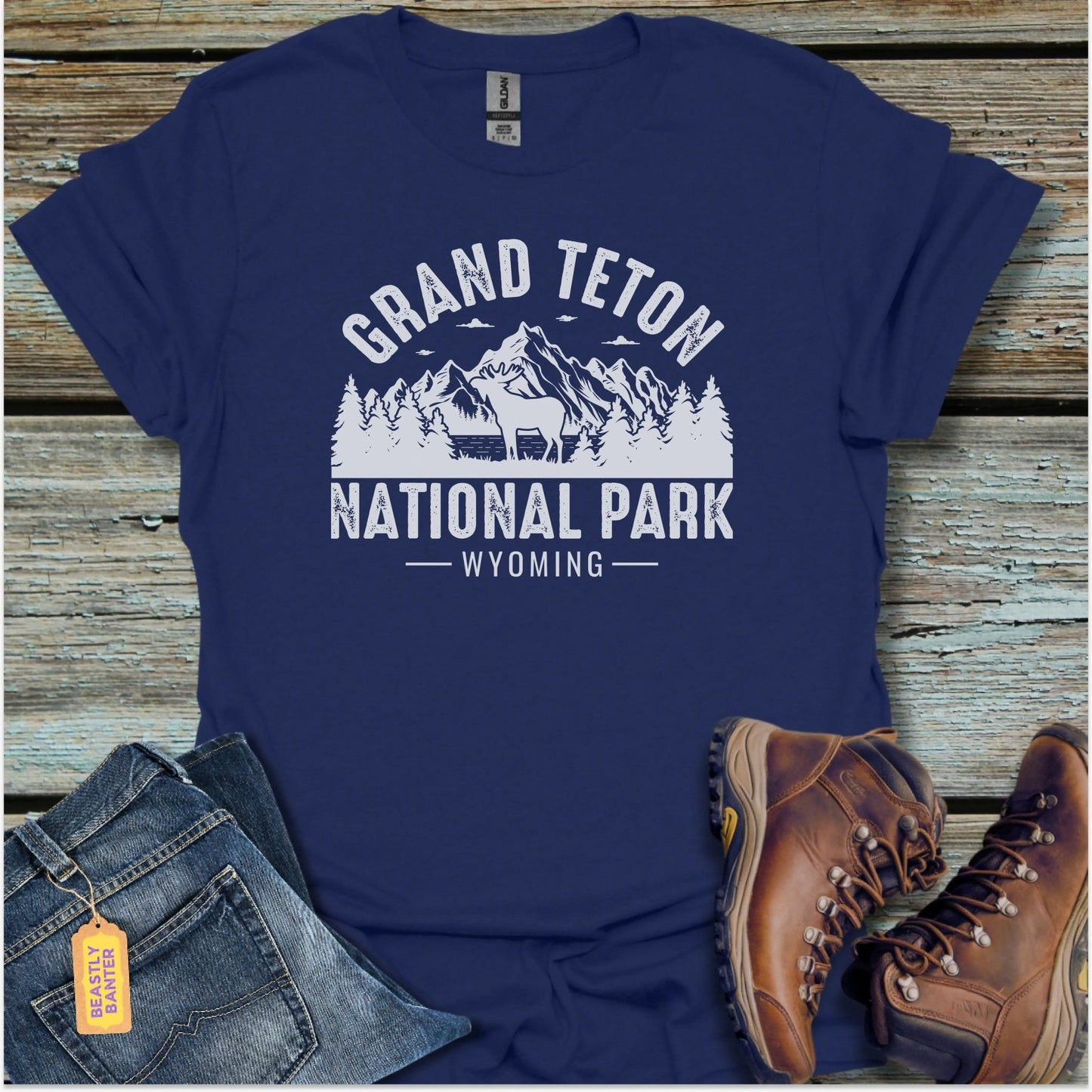 Grand Teton National Park T-Shirt - Beastly Banter