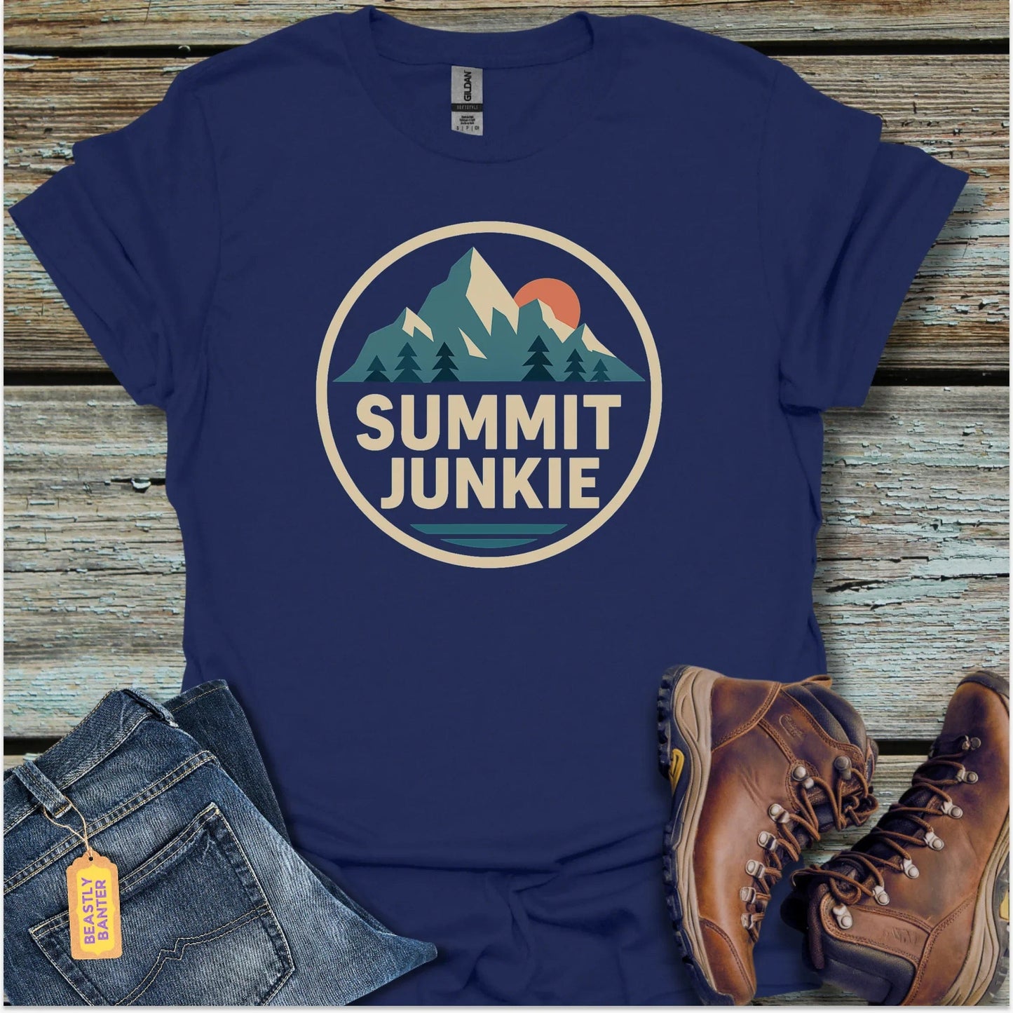 Summit Junkie T-Shirt - Beastly Banter