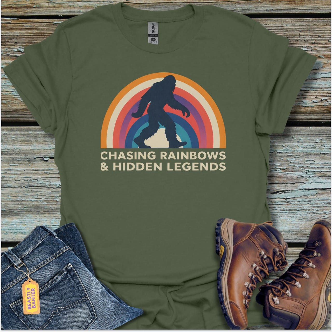 Rainbows and Legends T-Shirt - Beastly Banter