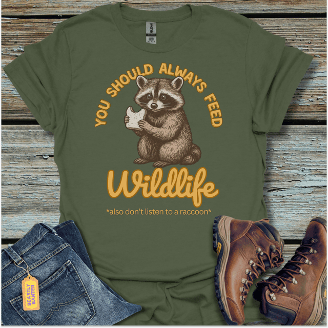 Feed Wildlife T-Shirt - Beastly Banter