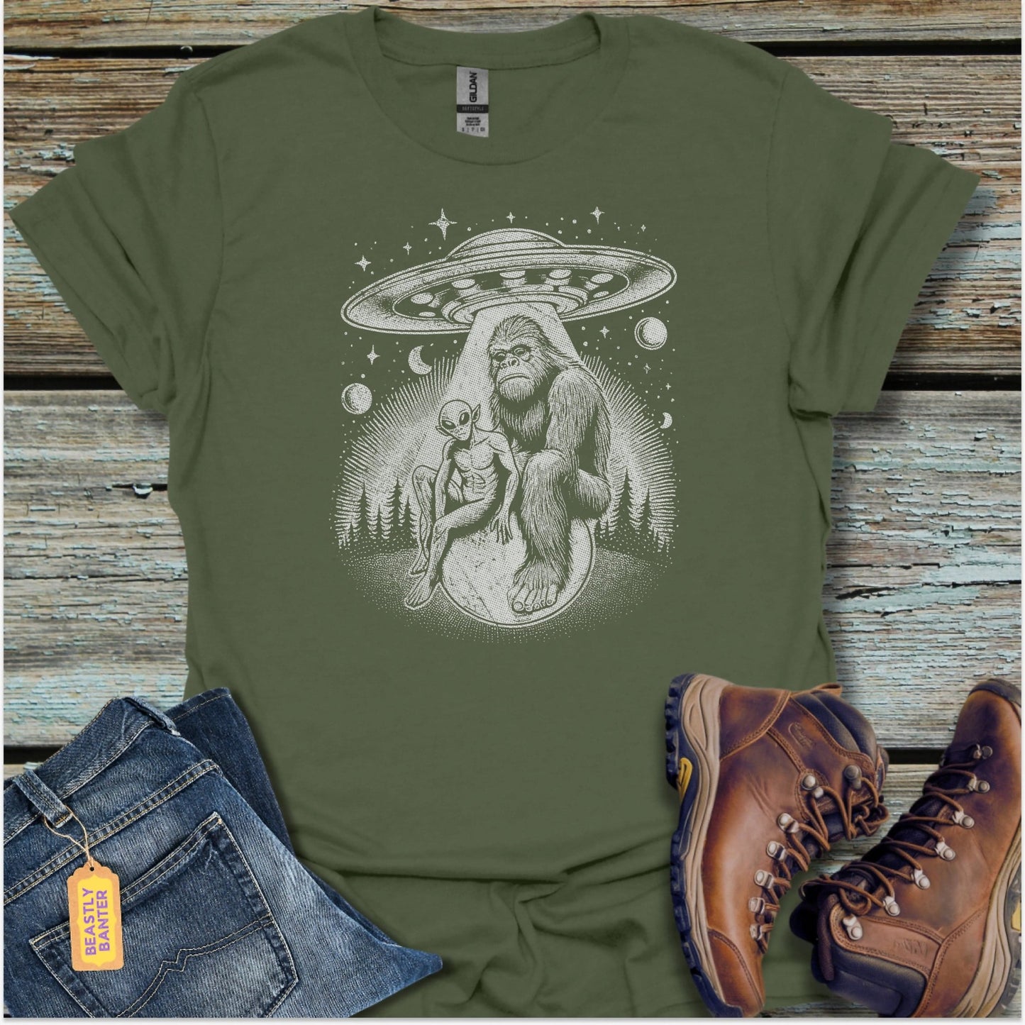Bigfoot BFF T-Shirt - Beastly Banter
