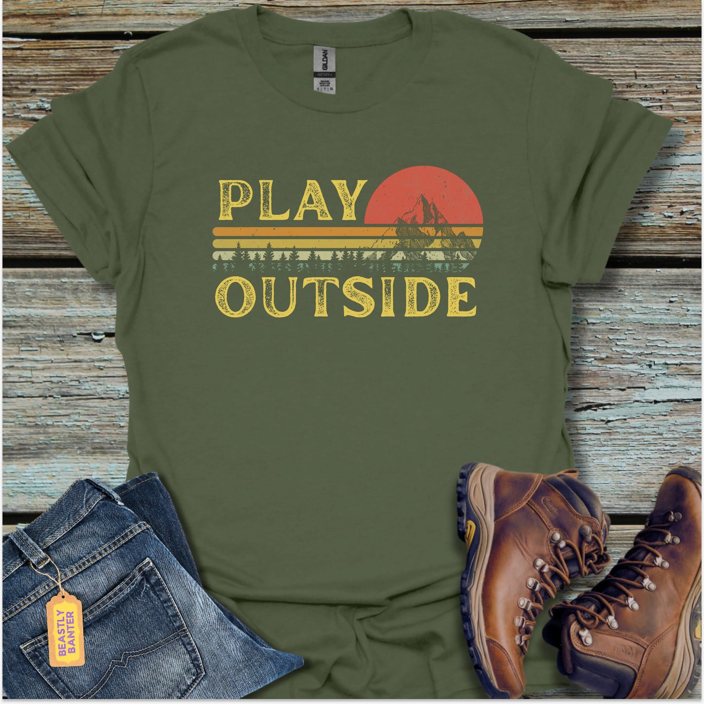 Play Outside Hiking T-Shirt