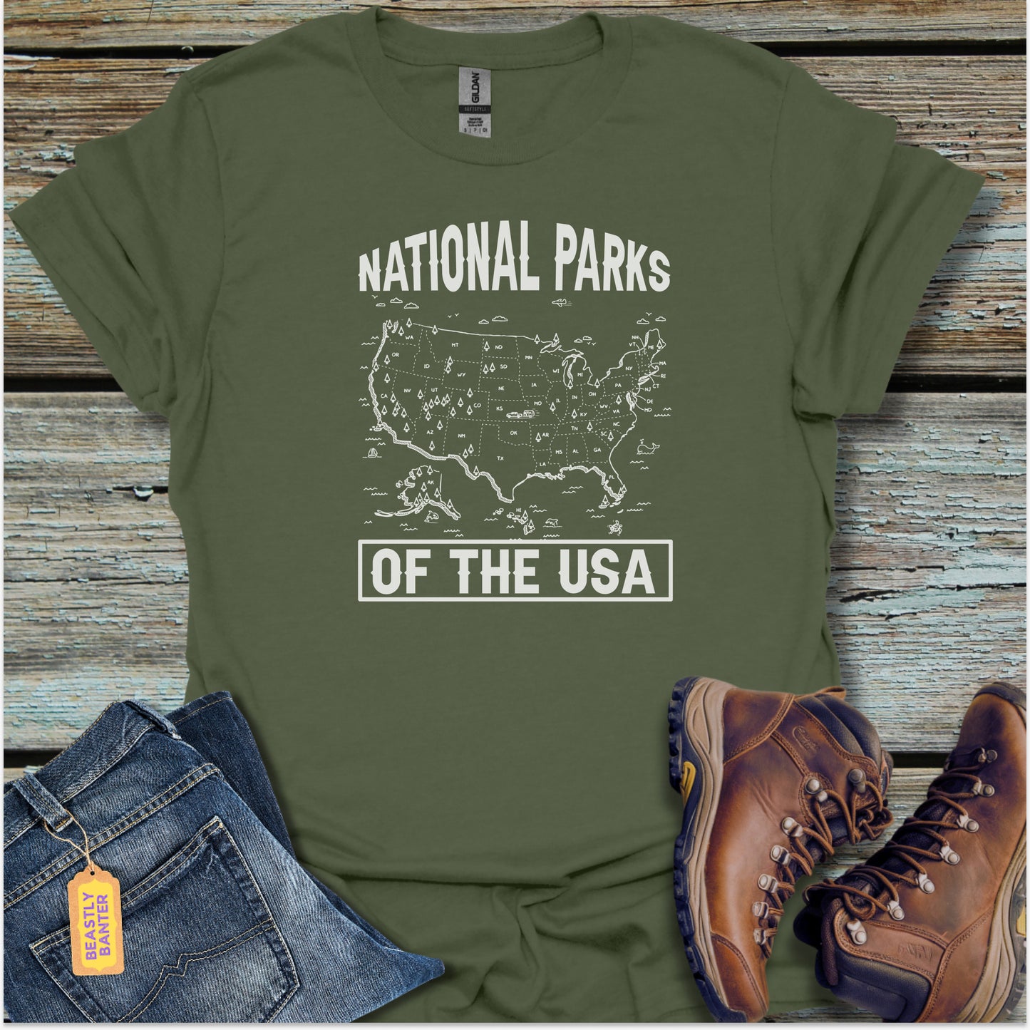 National Parks Of The USA T-Shirt