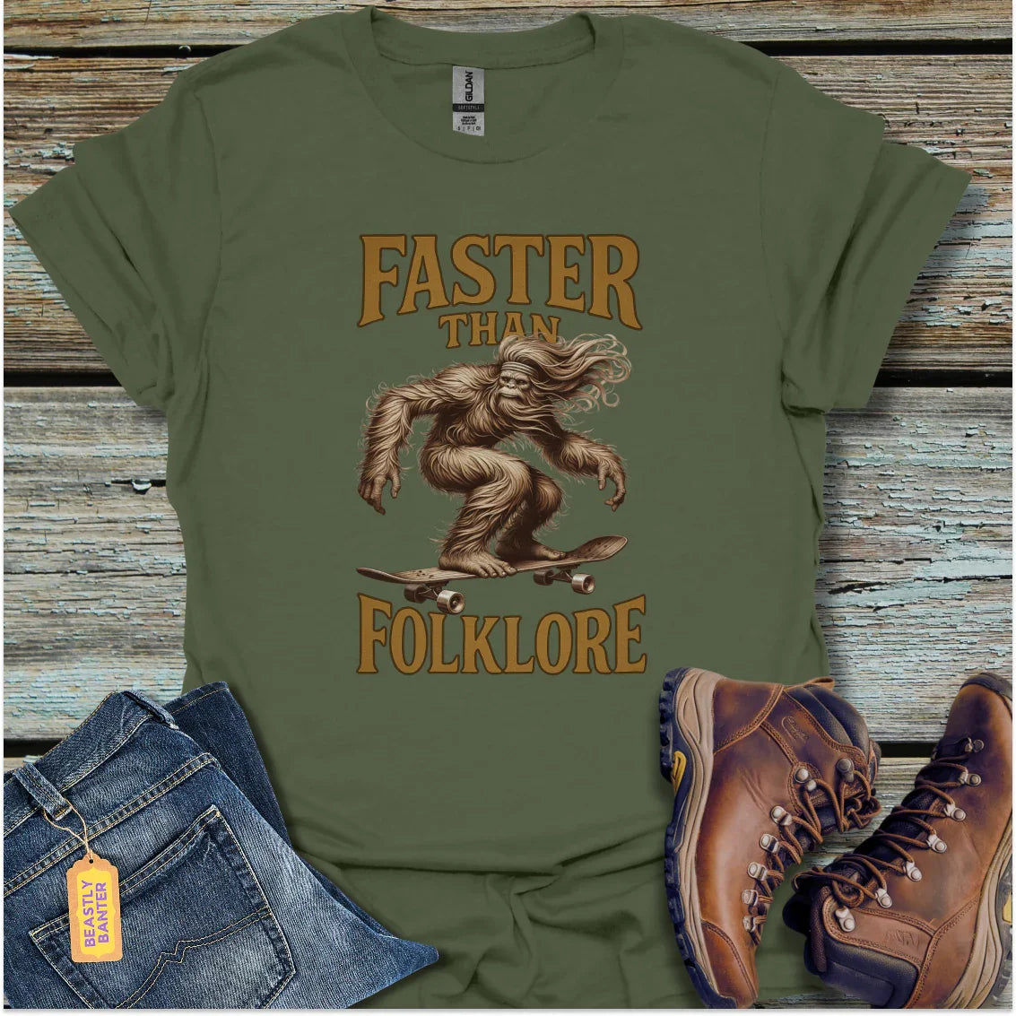 Bigfoot Faster Than Folklore