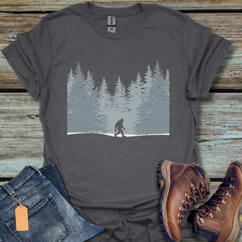 Bigfoot Forest T-Shirt - Beastly Banter