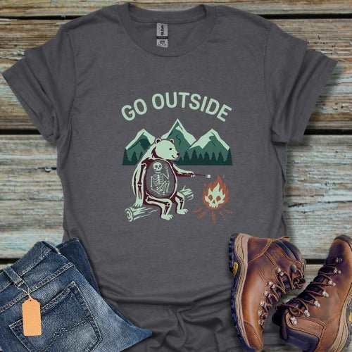 Camping Bear T-Shirt - Beastly Banter