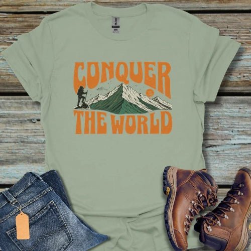 Conquer The World T-Shirt - Beastly Banter