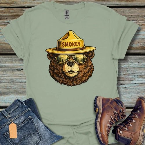 Cool Smokey Bear T-Shirt - Beastly Banter
