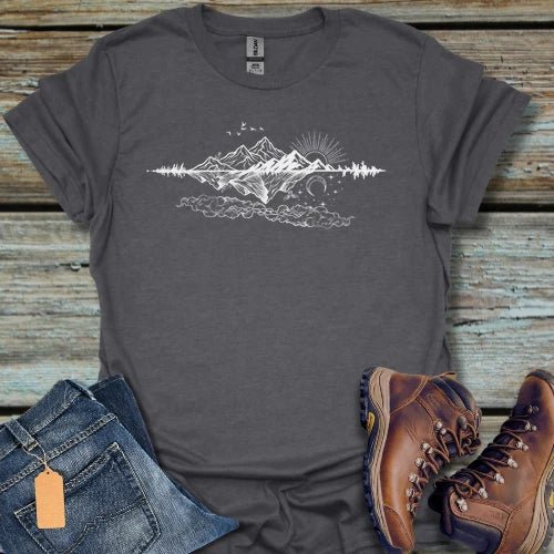 Day & Night Reflection T-Shirt - Beastly Banter