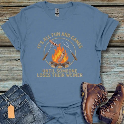 Fun & Games Camping T‑Shirt - Beastly Banter