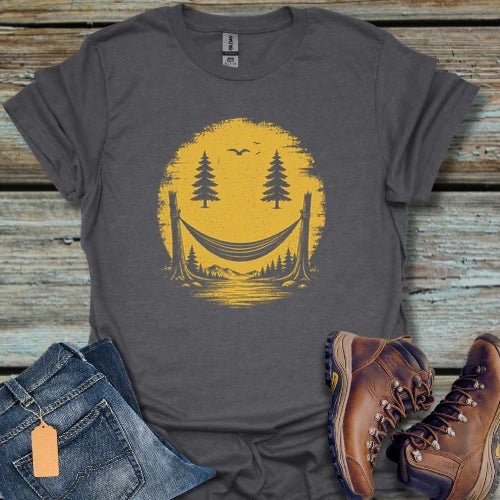 Happy Camping Hammock T‑Shirt - Beastly Banter