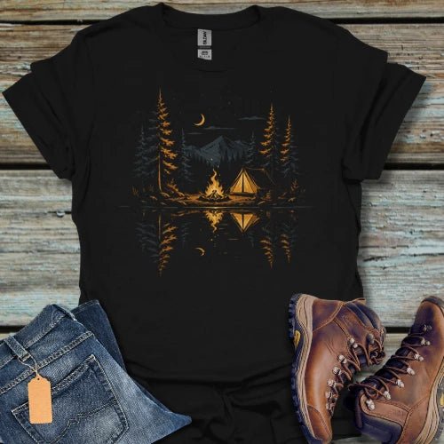 Happy Place Campfire T-Shirt - Beastly Banter