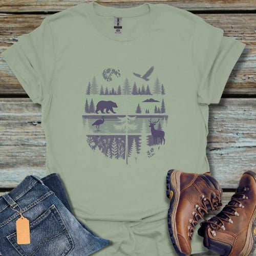 Moonlit Wilderness T-Shirt - Beastly Banter