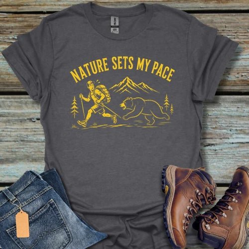 Nature Sets My Pace T-Shirt - Beastly Banter