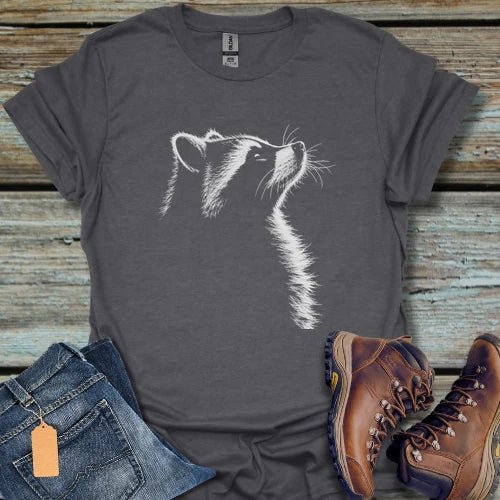 Raccoon Profile Hiking T‑Shirt - Beastly Banter