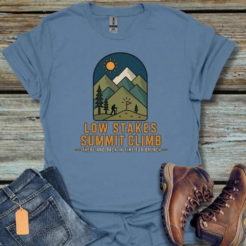 Summit Climb Mountain T-Shirt - Beastly Banter