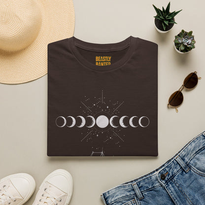 Moon Phase Camping T‑Shirt